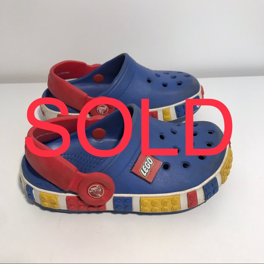 LEGO Crocs size 8/9 toddler